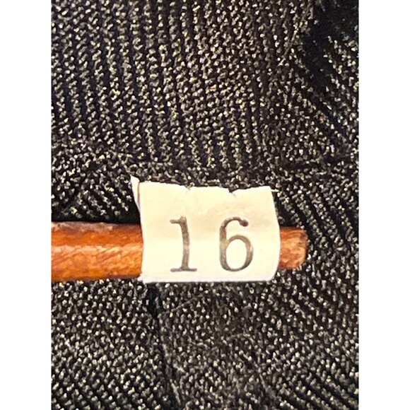 Colonial Costume Set: Black Jacket & Pants With Button Accents Cuffed Sleeves & - Picture 9 of 11